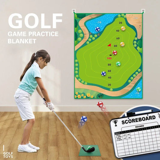 Kids Golf Set For Beginners Includes 16 Balls And Mat - ToylandEU