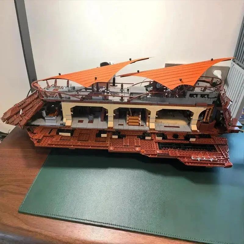 Jabba Barge Building Bricks | 3942 Pieces | Toylandeu™