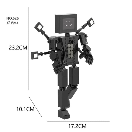 Toilet Horror Game Building Blocks with Speakerman Bosses Camera ToylandEU.com Toyland EU