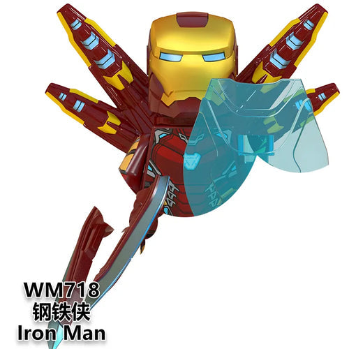 Marvel Legends Iron Man Building Blocks Set MK1 ToylandEU.com Toyland EU