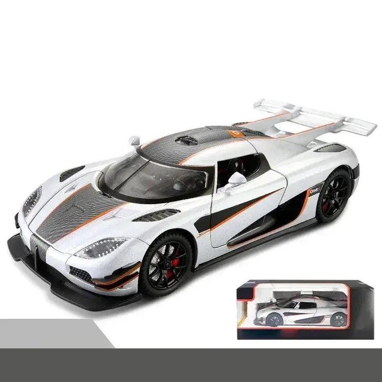  Scale 1 24 Diecast Metal Car With Sound And Light -  ToylandEU™