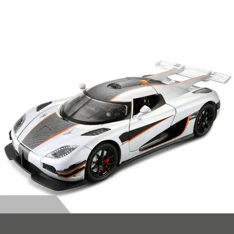 Scale 1 24 Diecast Metal Car With Sound And Light -  ToylandEU™