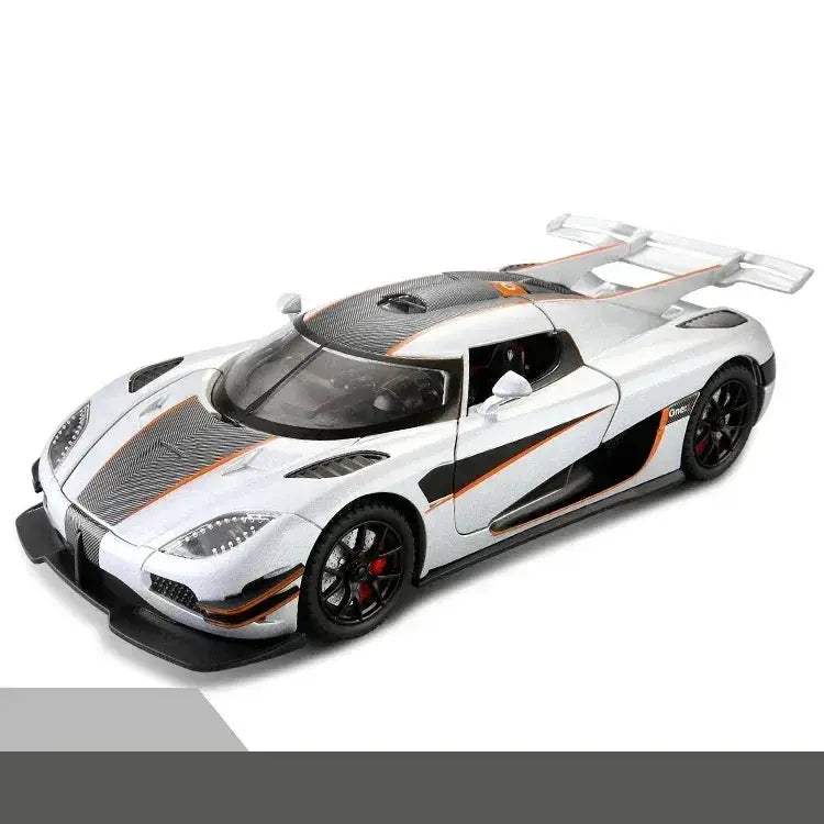  Scale 1 24 Diecast Metal Car With Sound And Light -  ToylandEU™