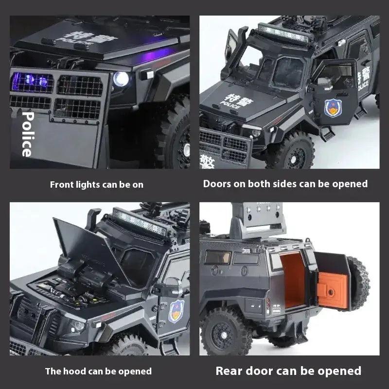  Scale 1 24 Diecast Metal Off Road SUV Armored Vehicle -  ToylandEU™