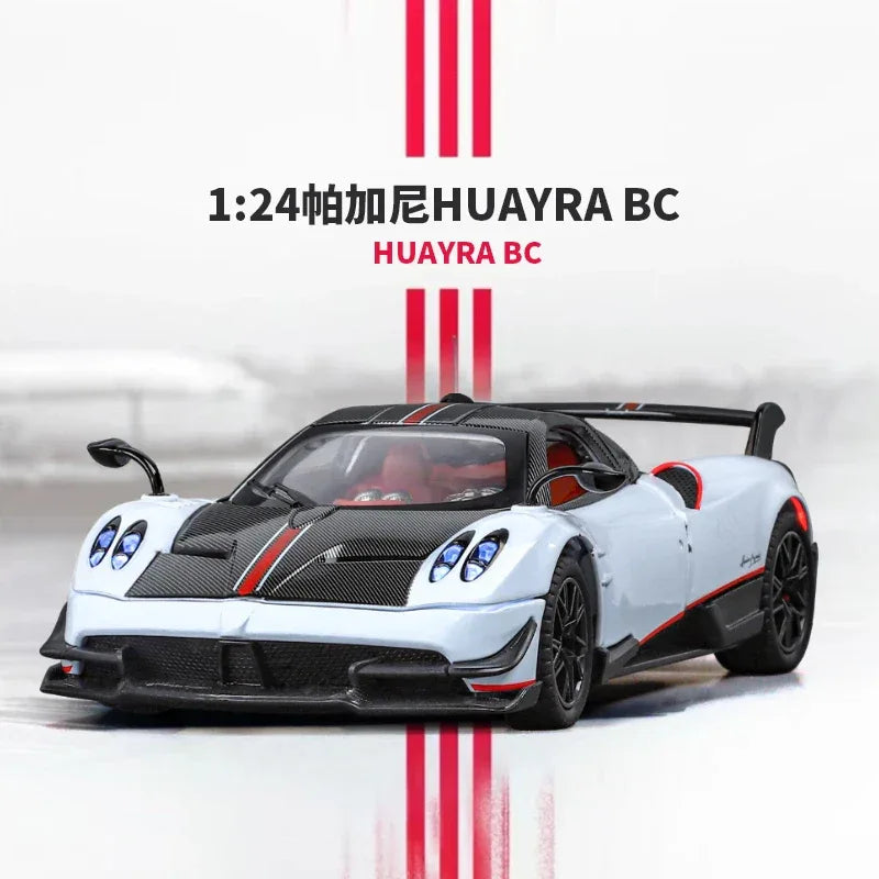 Scale 1 24 Pagani Huayra BC Diecast Metal Model For Display Gift - ToylandEU