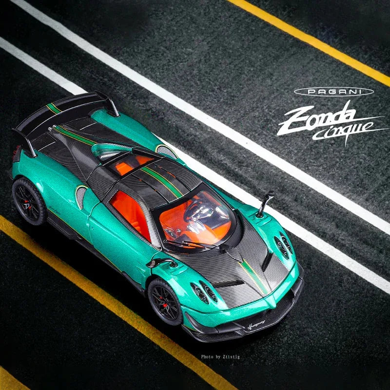 Scale 1 24 Pagani Huayra BC Diecast Metal Model For Display Gift - ToylandEU