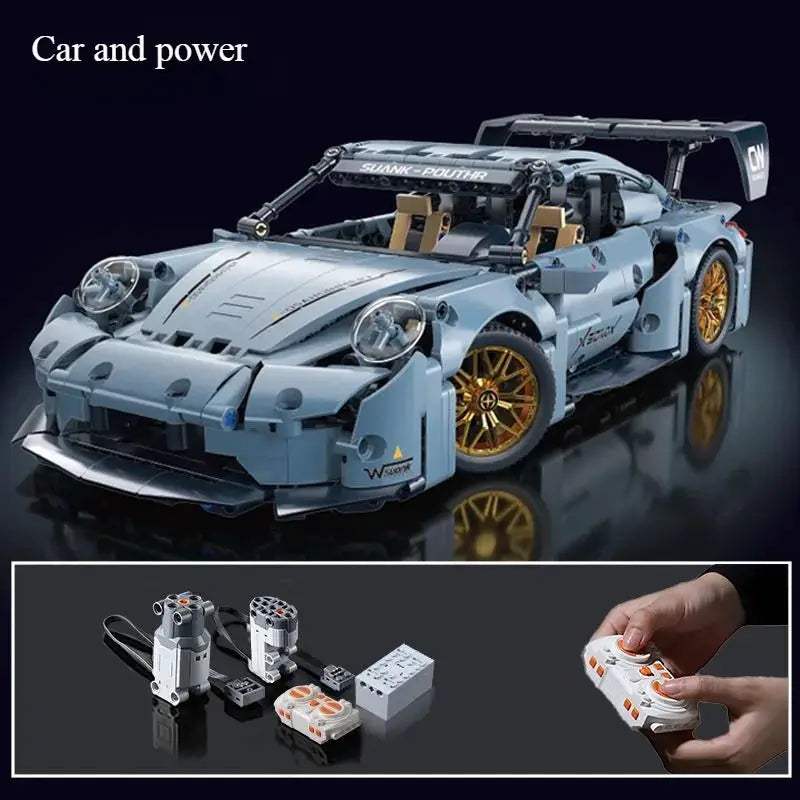  Scale 1 To 14 Racing Car Building Blocks Remote Control -  ToylandEU™