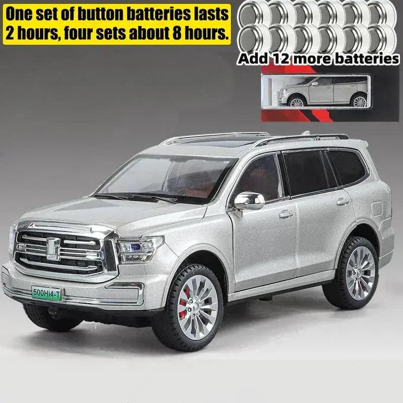  Scale 1 To 24 Diecast Alloy SUV With Sound And Light -  ToylandEU™