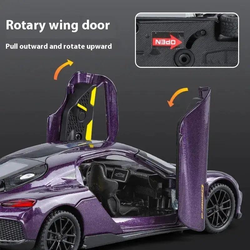  Scale 1 To 32 Alloy Diecast Car With Sound And Light -  ToylandEU™