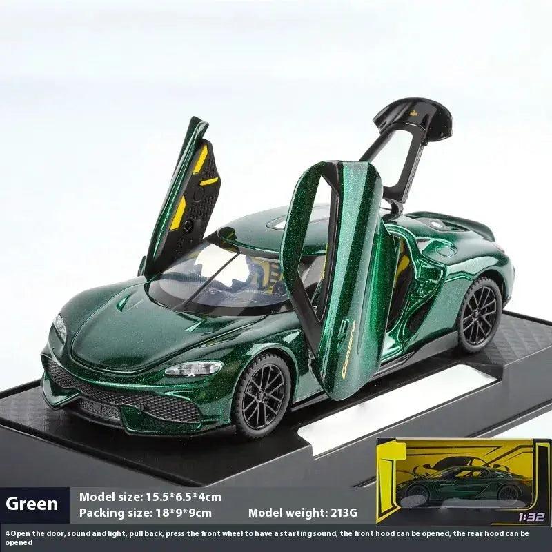  Scale 1 To 32 Alloy Diecast Car With Sound And Light -  ToylandEU™