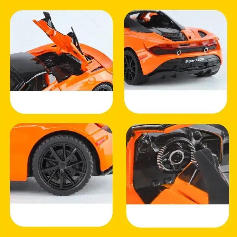  Scale 1 To 32 Diecast Metal Model Car Sound Light -  ToylandEU™