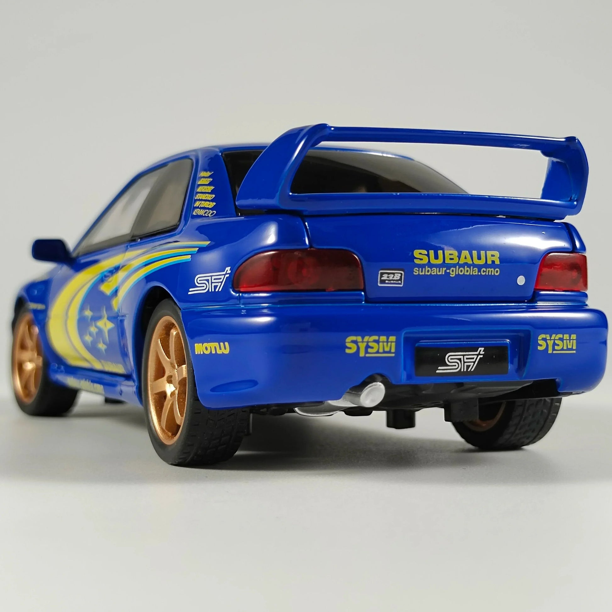 Scale 1 To 32 Diecast Metal Subaru Impreza WRX STI Car Model - ToylandEU