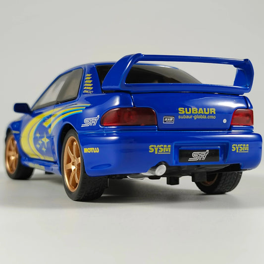 Scale 1 To 32 Diecast Metal Subaru Impreza WRX STI Car Model - ToylandEU