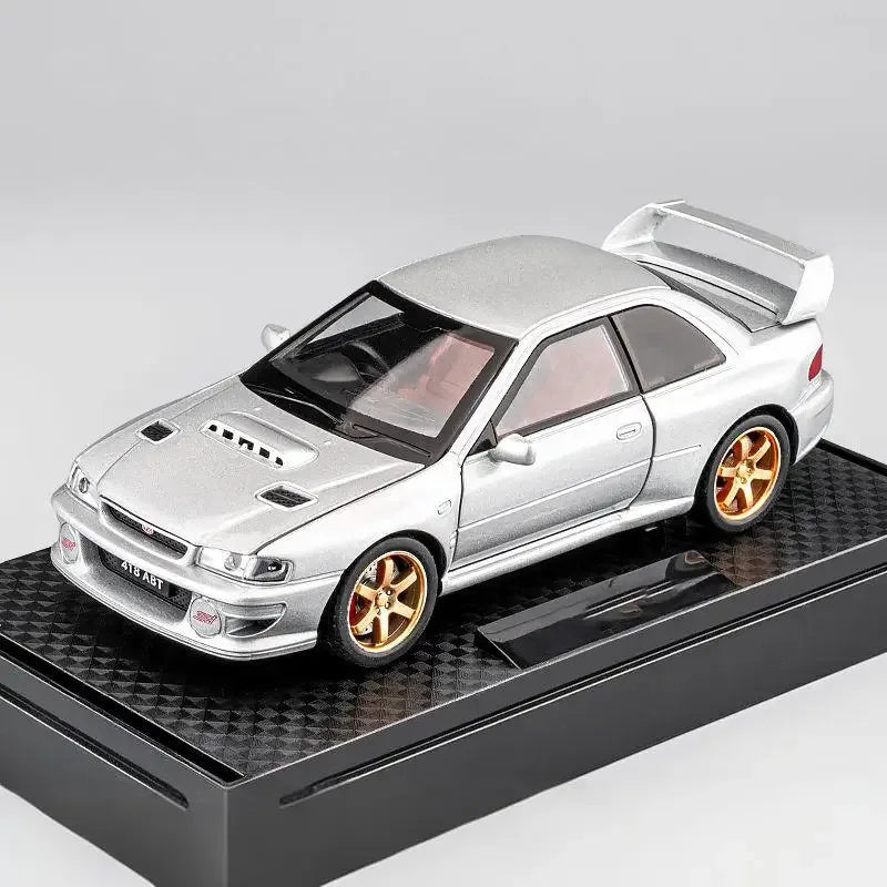 Scale 1 To 32 Diecast Metal Subaru Impreza WRX STI Car Model - ToylandEU