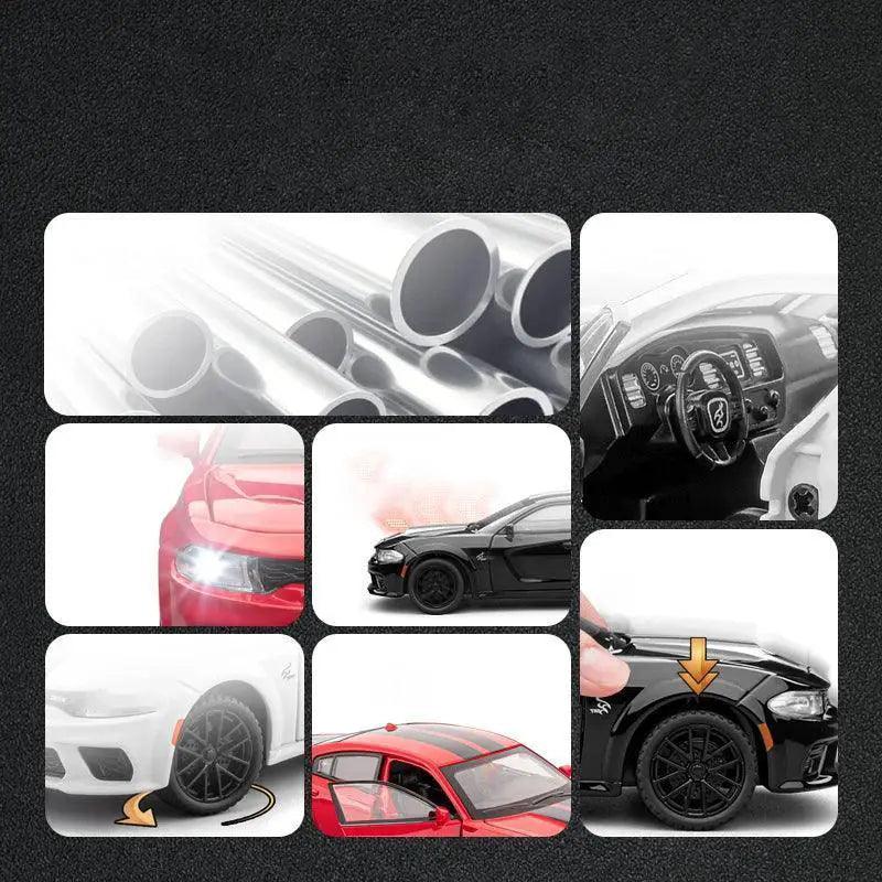  Scale 1 to 32 Diecast Dodge Charger With Sound Light -  ToylandEU™
