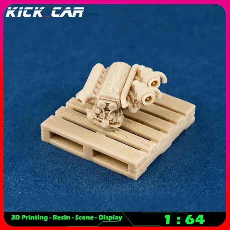  Scale Car Engine For Diorama Garage Scene Paintable -  ToylandEU™