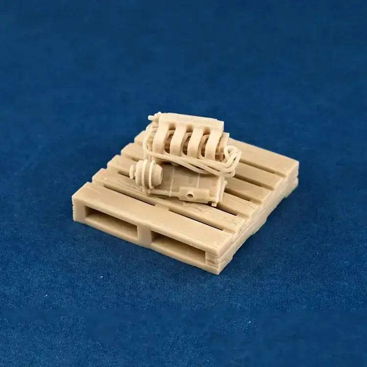 Scale Car Engine For Diorama Garage Scene Paintable - ToylandEU