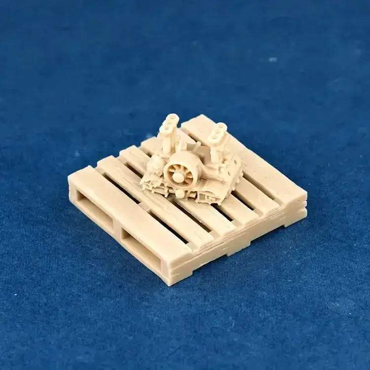 Scale Car Engine For Diorama Garage Scene Paintable - ToylandEU