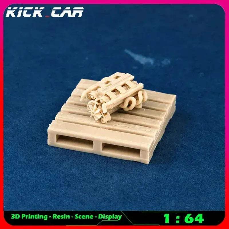 Scale Car Engine For Diorama Garage Scene Paintable - ToylandEU