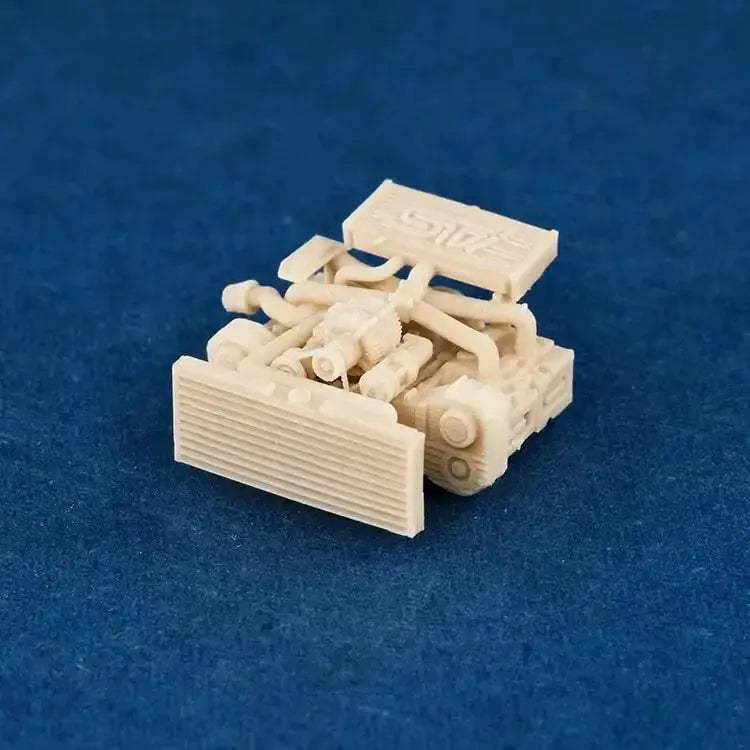 Scale Car Engine For Diorama Garage Scene Paintable - ToylandEU