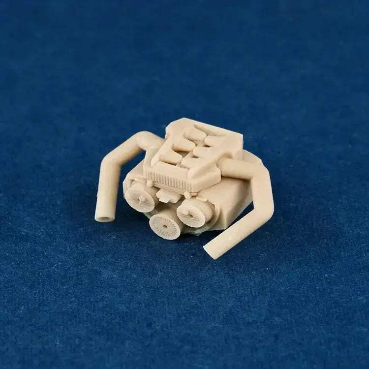 Scale Car Engine For Diorama Garage Scene Paintable - ToylandEU