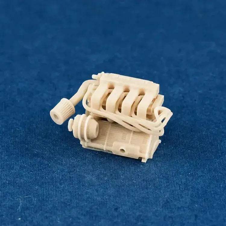 Scale Car Engine For Diorama Garage Scene Paintable - ToylandEU