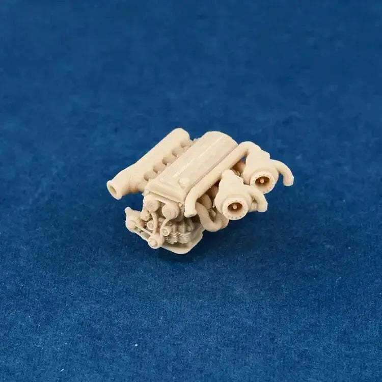 Scale Car Engine For Diorama Garage Scene Paintable - ToylandEU