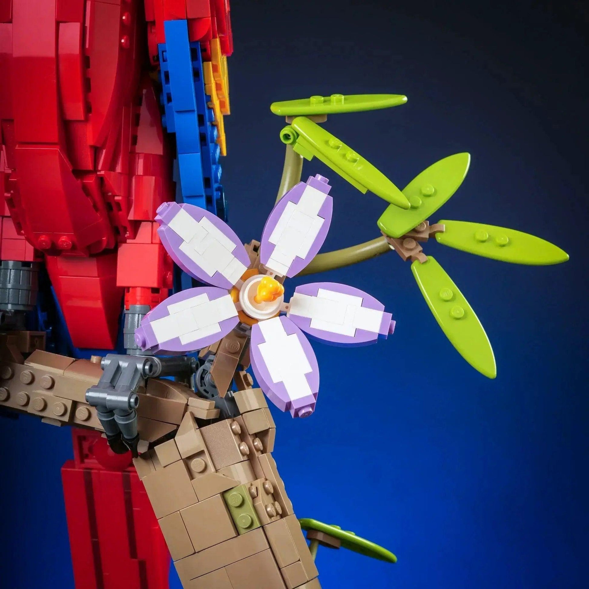  Scarlet Macaw Lifelike Bird Model for Adventure Decor -  ToylandEU™