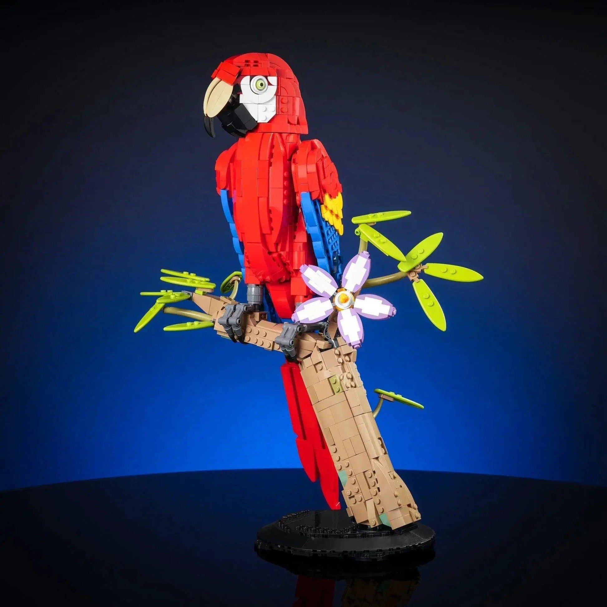  Scarlet Macaw Lifelike Bird Model for Adventure Decor -  ToylandEU™
