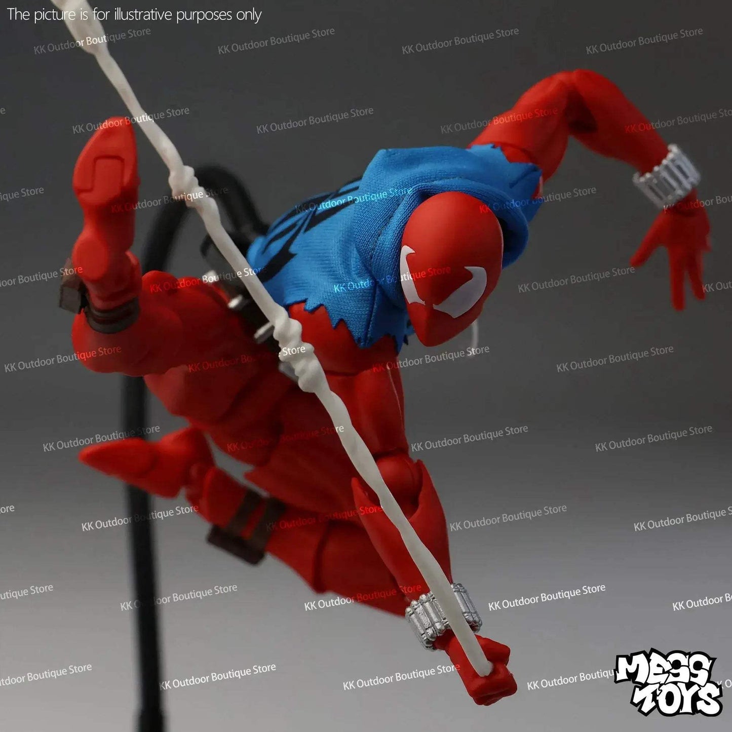 Scarlet Spider Man Action Figure Collectible Toy Gift - ToylandEU