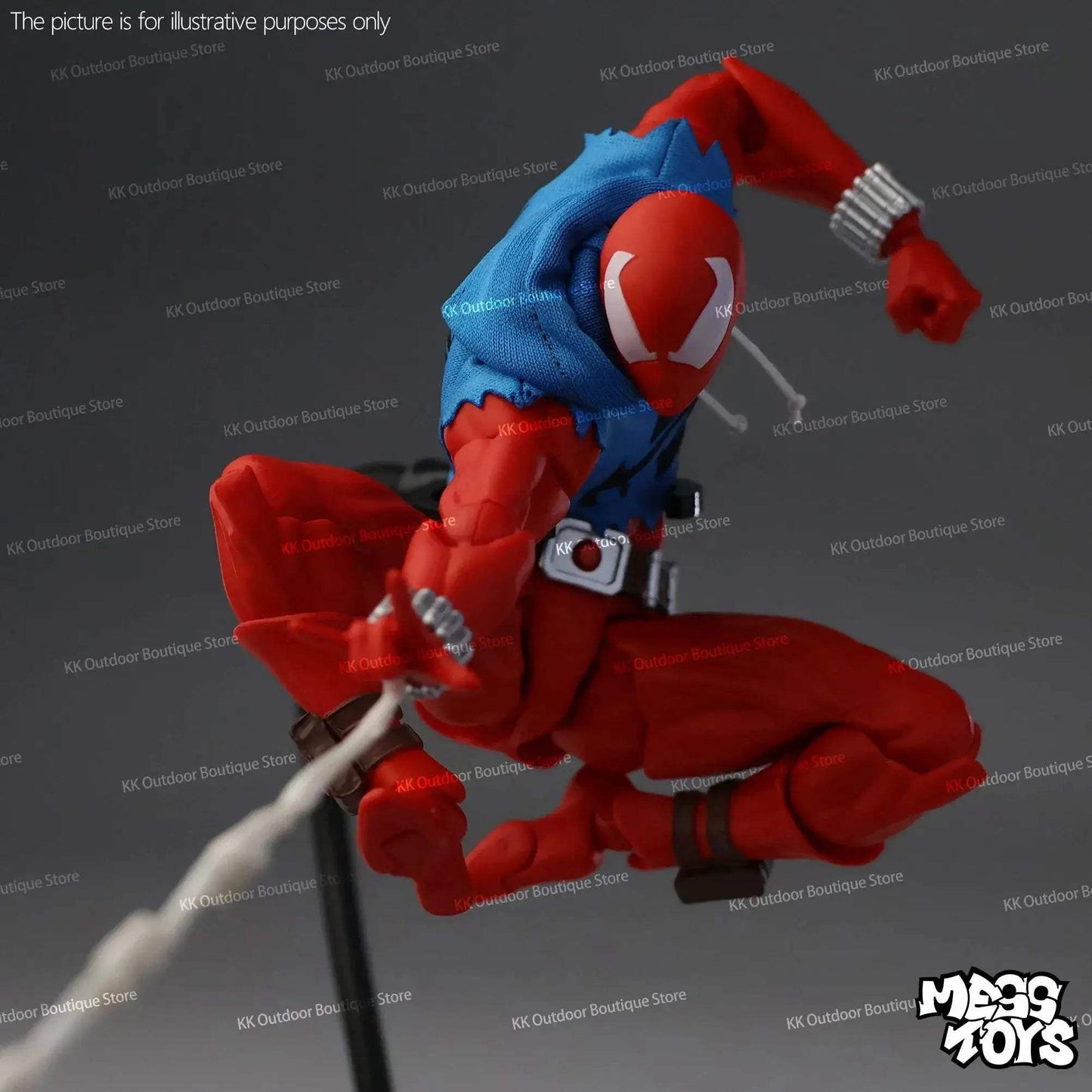 Scarlet Spider Man Action Figure Collectible Toy Gift - ToylandEU