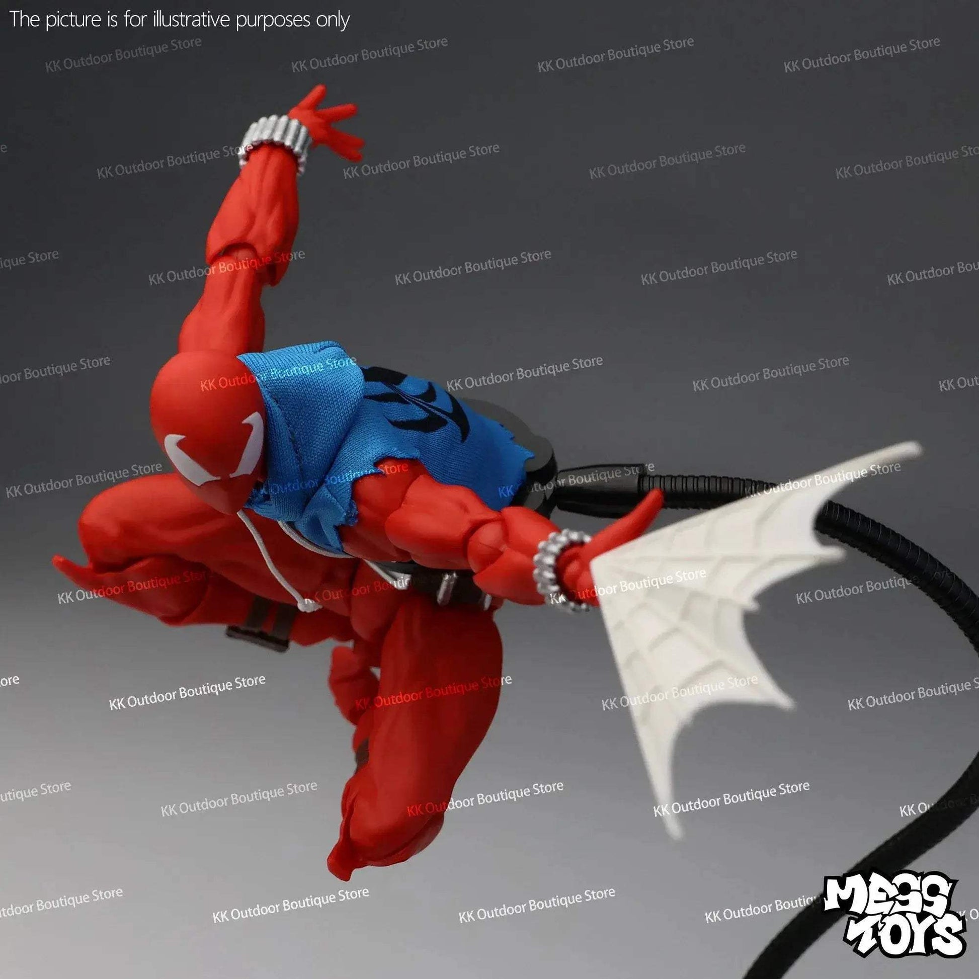 Scarlet Spider Man Action Figure Collectible Toy Gift - ToylandEU