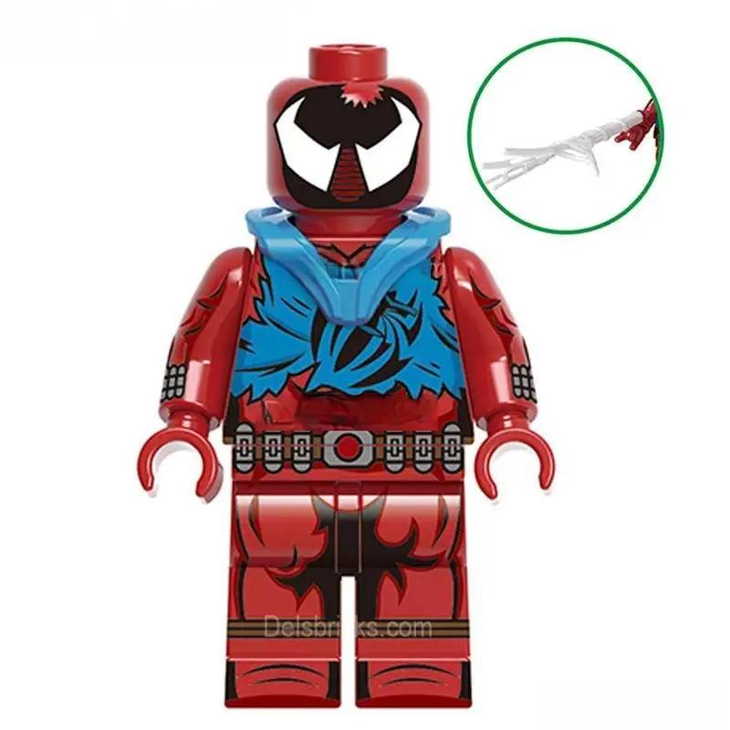  Scarlet Spider Man LEGO Minifigures Brick Compatible -  ToylandEU™