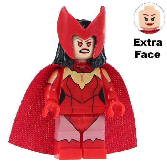 Scarlet Witch Figure ABS Plastic Collectible Red Costume with Detailed Sculpt - ToylandEU
