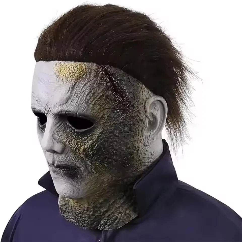 Scary Halloween Mask Michael Myers Fire Burn Scar Cosplay - ToylandEU