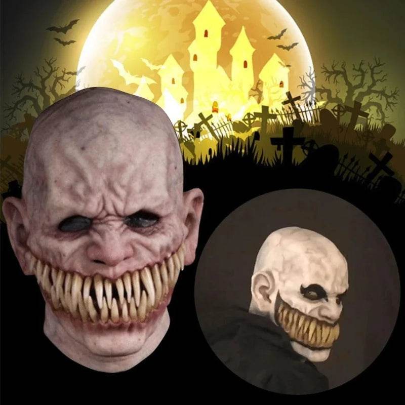 Scary Mask Big Mouth Teeth Chompers For Halloween Party - ToylandEU