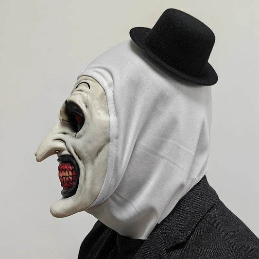 Scary Terrifier 3 Cosplay Mask Halloween Latex Adult Art the Clown Mask Headgear Party Costume Props - ToylandEU