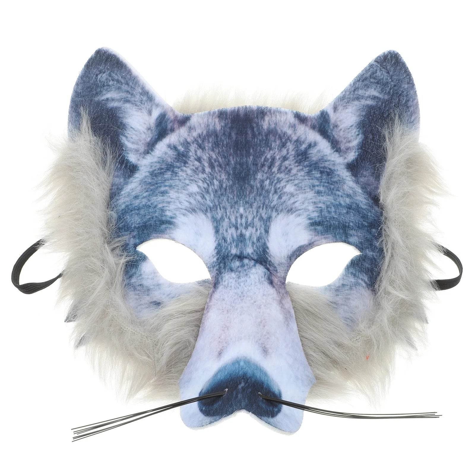Scary Wolf Mask PVC Half Face For Halloween Cosplay - ToylandEU
