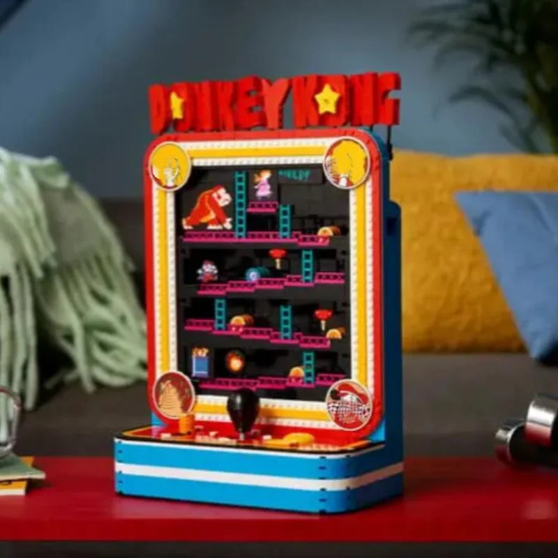 Building Blocks | 1371 Piece Compatible With Lego | Donkey Kong Arcade | Gift