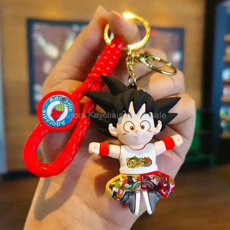 Dragon Ball Z Key Chains Anime Series Car Pendant Keyring Kids Accessories Gifts - CLOUDANIMESTUDIO