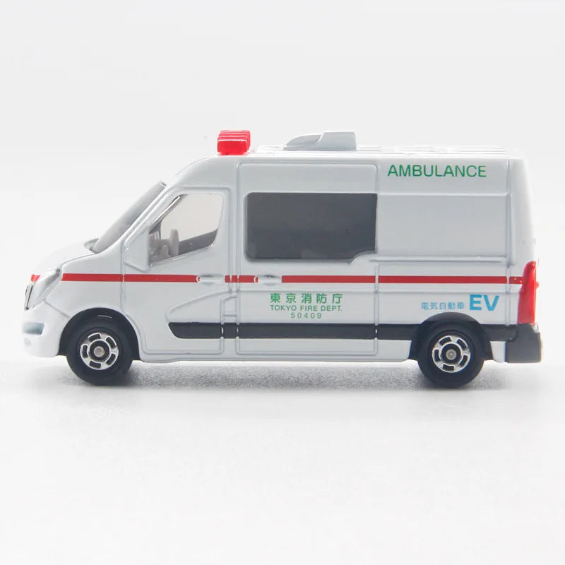 Tomica Emergency Vehicle Collection: Police Car, Fire Truck, Ambulance & Transport - ToylandEU