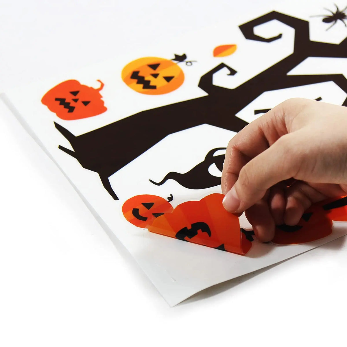 Halloween Window Clings | Reusable Plastic | Indoor Outdoor Party Decor