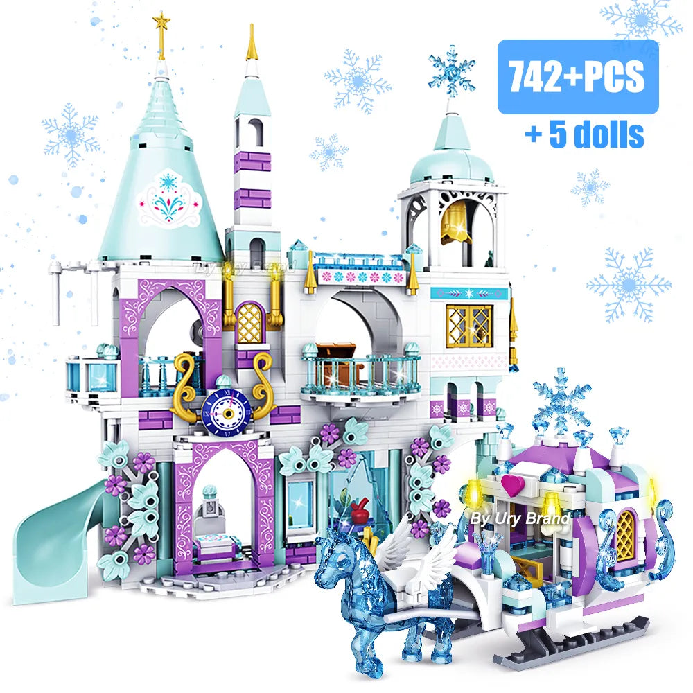 Winter Wonderland Ice Castle Building Set - ToylandEU