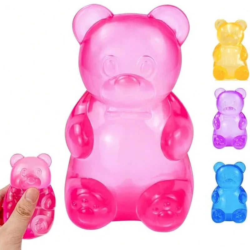 Gummy Bear Fidget Toy | Soft TPR Material | Squeeze Stress Relief Gift