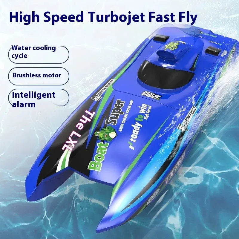 RC Boat | Brushless Motor | 30km/h Top Speed | 39.7x12.7x9.3 cm