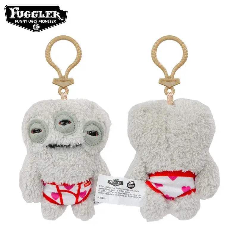 Fuggler Tooth Monster Plush Keychain Cute Wide Eyed Doll - ToylandEU