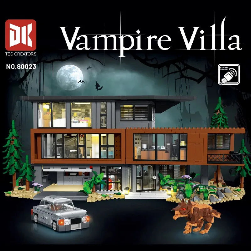 Building Blocks Set | 2813PCS MOC | Lego Vampire Hawke House | Halloween Gift