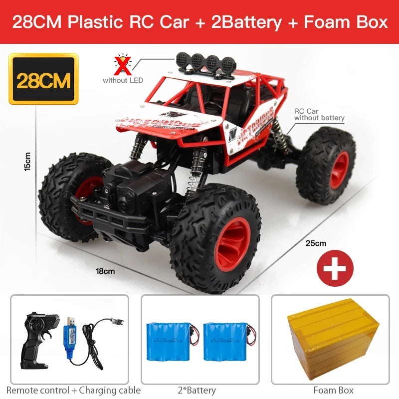 Off Road 4WD RC Car With Premium LED Lighting Remote
