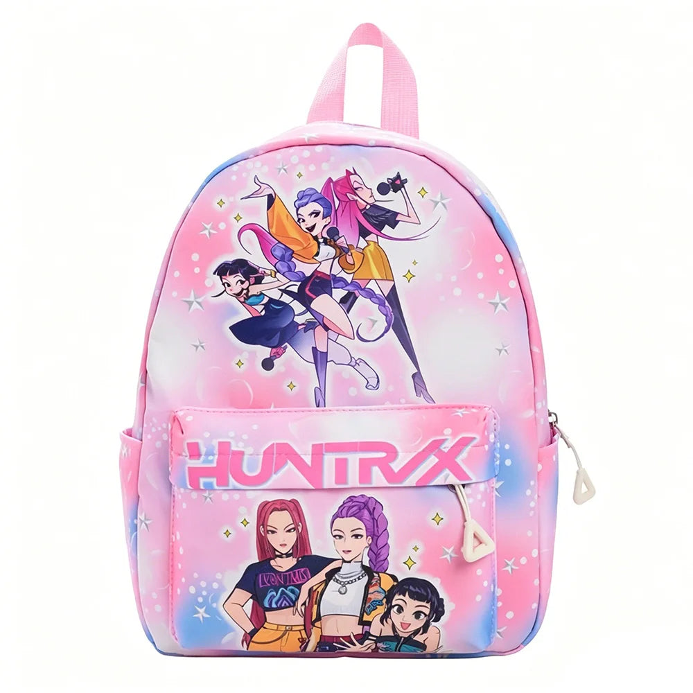 Pink Lightweight 10 Inch Kids Backpack For Kindergarten