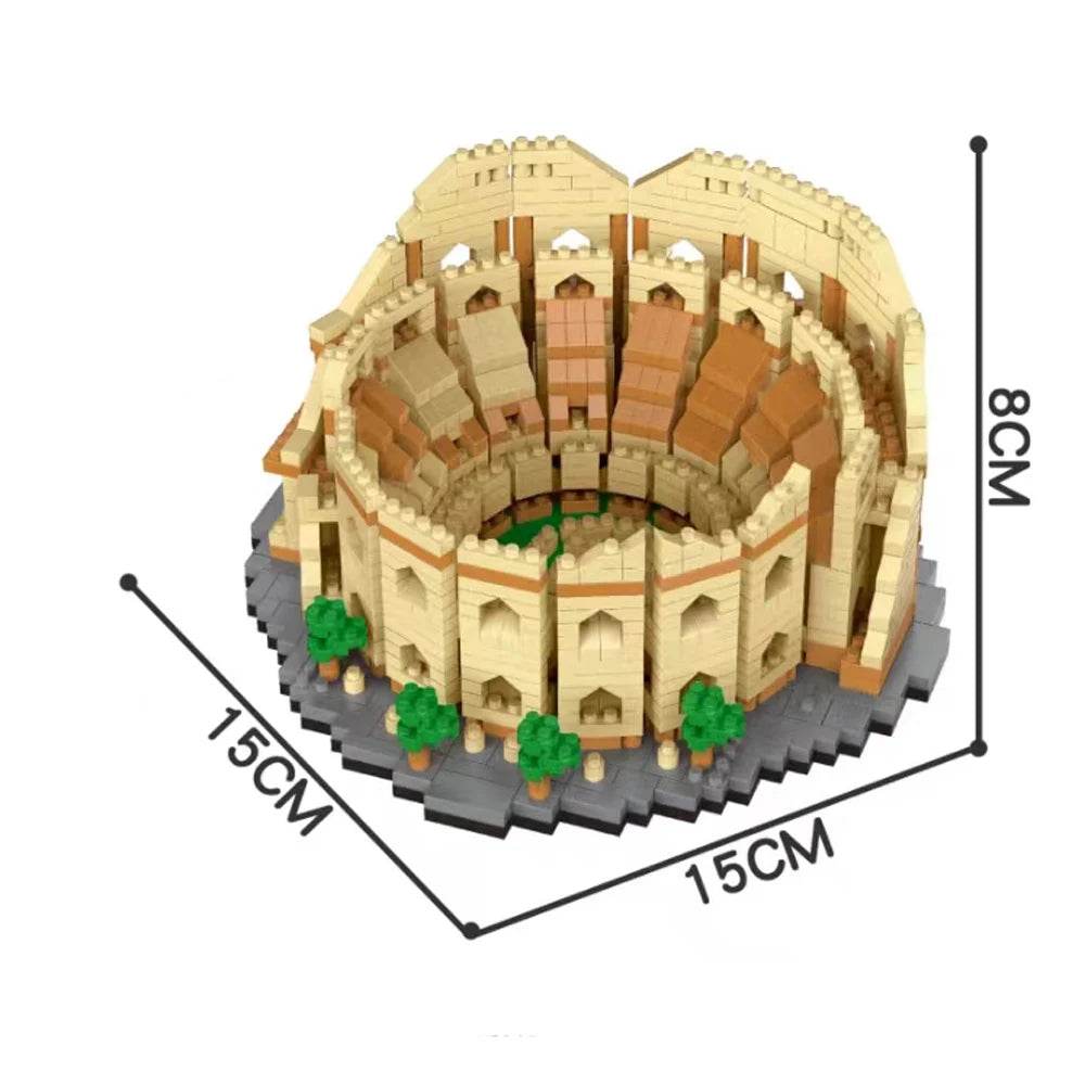 KNEW BUILT Big Ben Micro Mini Block Building Blocks Set - ToylandEU